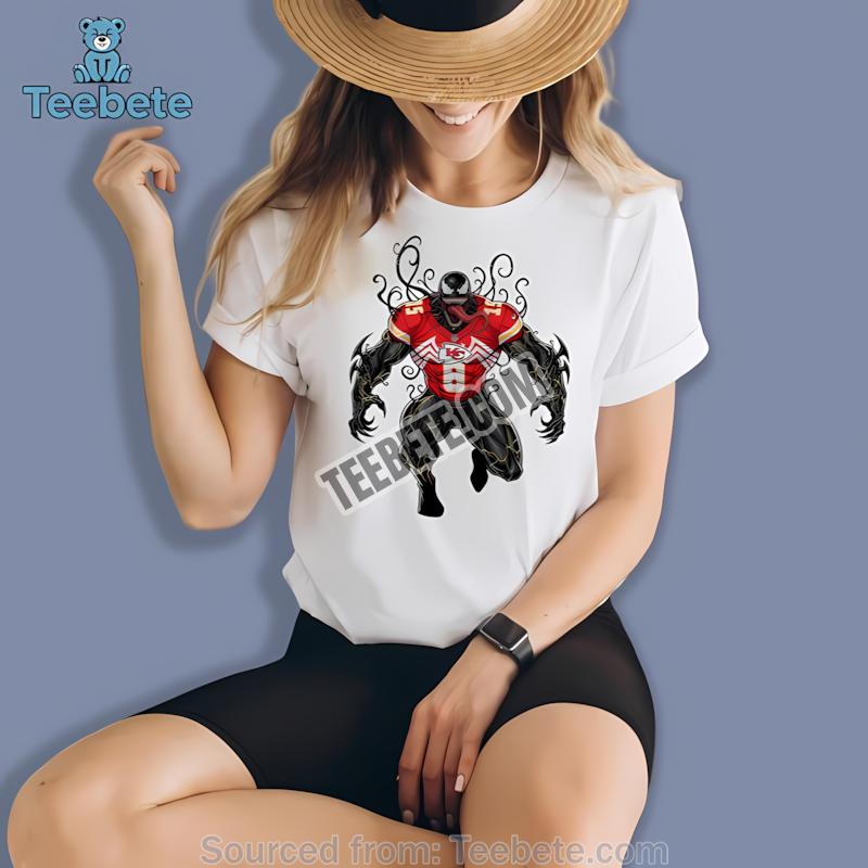 Kansas City Chiefs Halloween Venom Custom Graphic Shirt