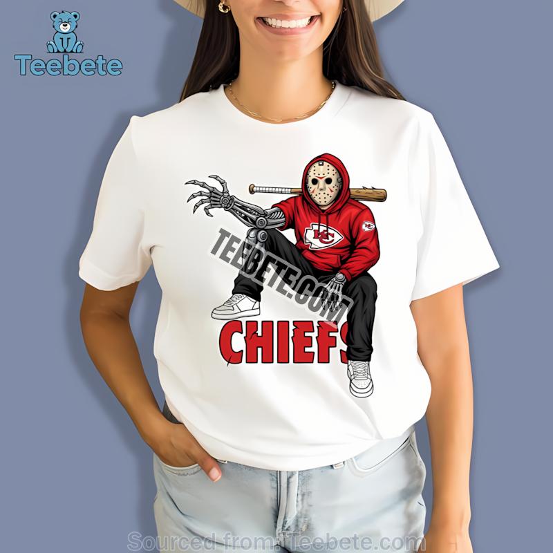 Kansas City Chiefs Jason Voorhees Street Style Halloween Design Shirt