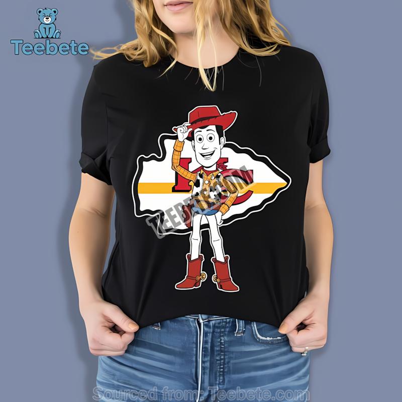Kansas City Chiefs Woody Toy Story Cartoon Design Shirt