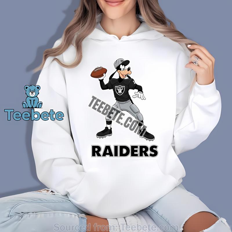 Las Vegas Raiders Goofy Football Quarterback Mens Hoodie Las Vegas Raiders Goofy Football Quarterback Mens Hoodie