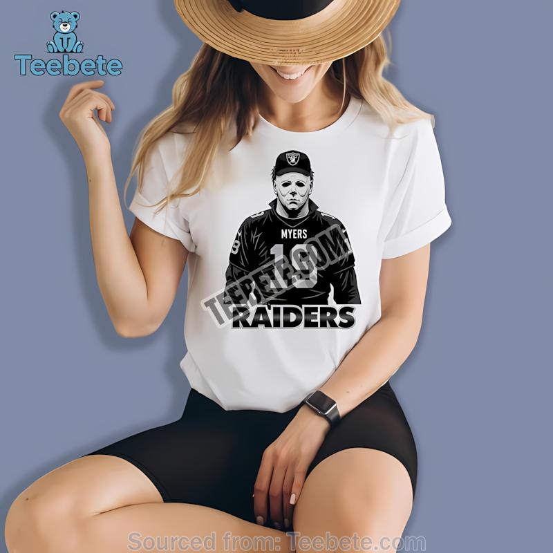 Las Vegas Raiders Michael Myers Halloween Horror Shirt