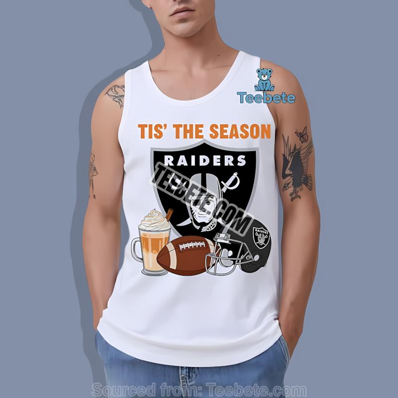 Las Vegas Raiders Pumpkin Spice Fall Football Season Tanktop Las Vegas Raiders Pumpkin Spice Fall Football Season Tanktop