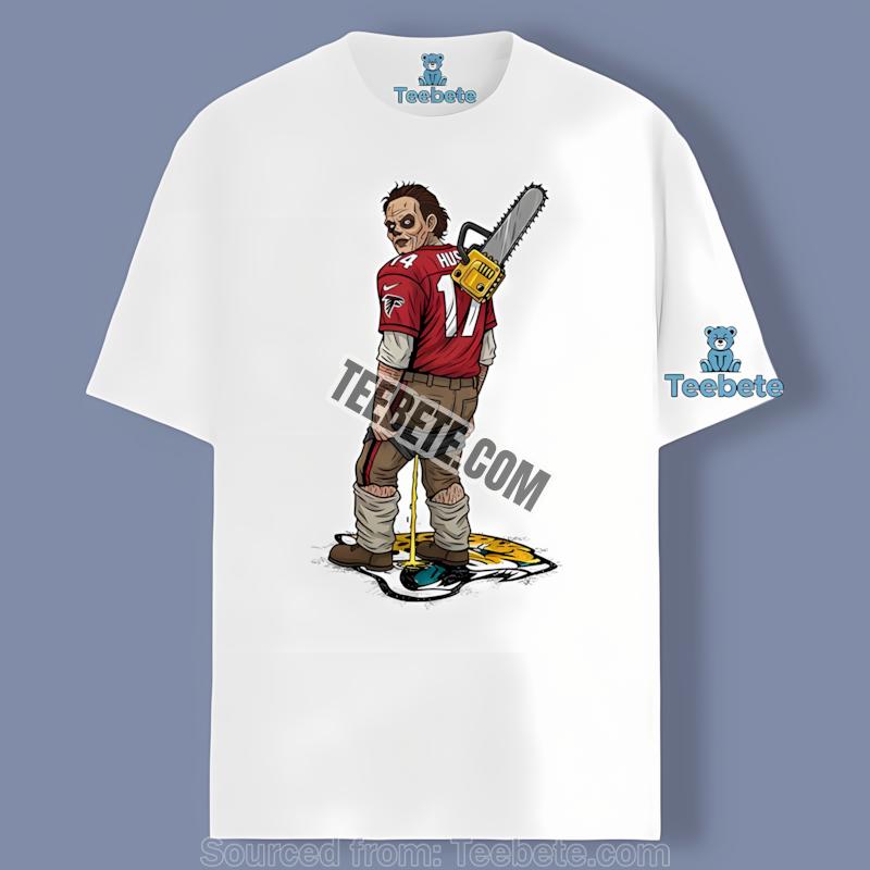 Leatherface Vs Jaguars Atlanta Falcons Rivalry Tshirt