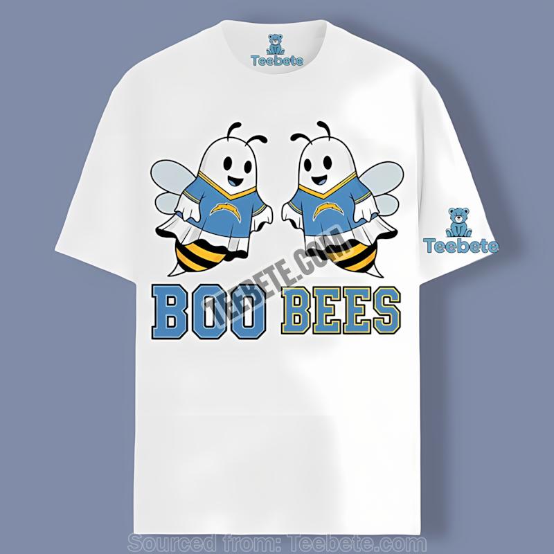 Los Angeles Chargers Boo Bees Halloween Shirt