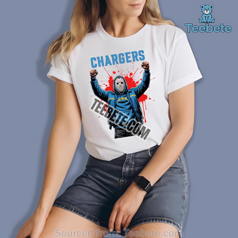 Los Angeles Chargers Jason Voorhees Victory Halloween Shirt