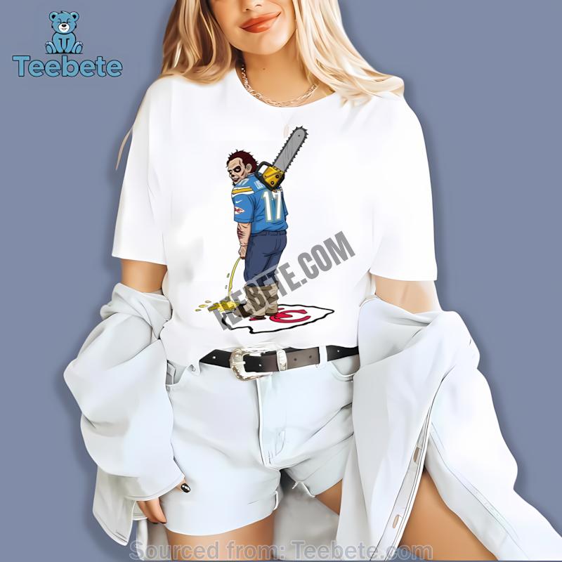 Los Angeles Chargers Leatherface Chiefs Rivalry Shirt
