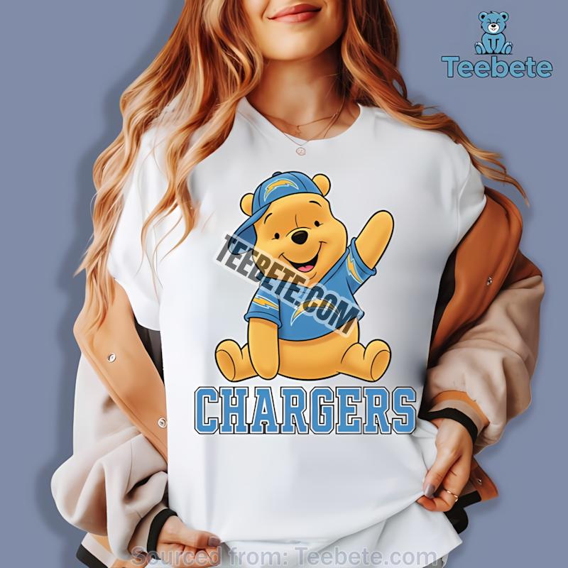 Los Angeles Chargers Winnie The Pooh Football Team Spirit Shirt
