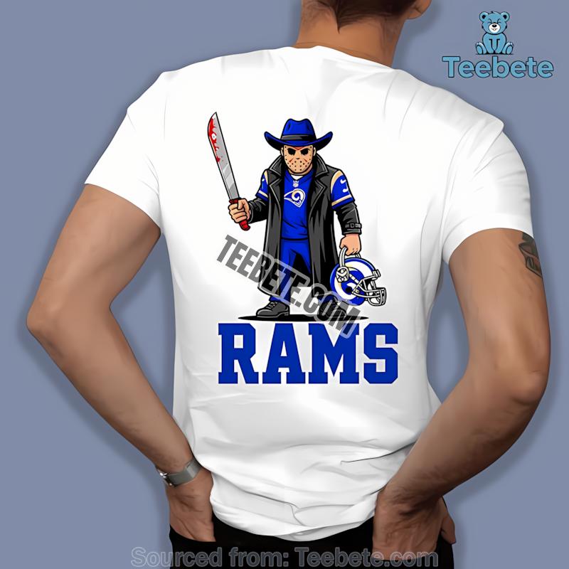 Los Angeles Rams Jason Voorhees Victory Halloween Shirt Los Angeles Rams Jason Voorhees Victory Halloween Shirt