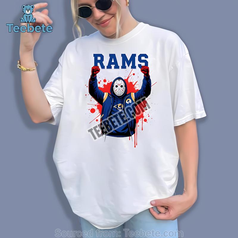 Los Angeles Rams Jason Voorhees Victory Halloween Shirt