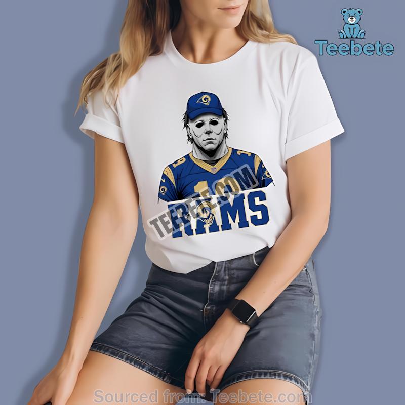 Los Angeles Rams Michael Myers Halloween Vintage Shirt
