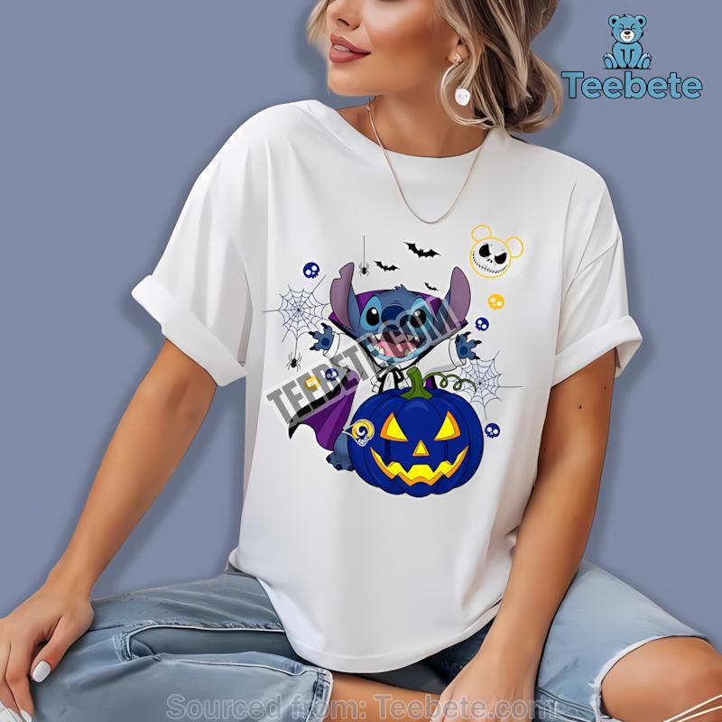 Los Angeles Rams Stitch Witch Halloween Shirt