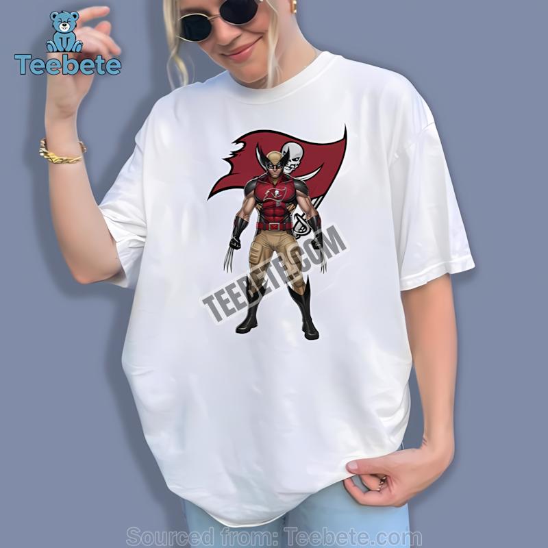 Marvel Tampa Bay Buccaneers Wolverine Shirt