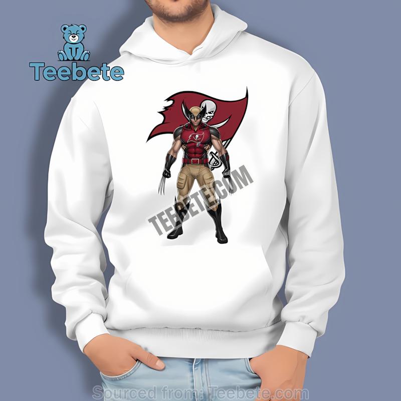 Marvel Tampa Bay Buccaneers Wolverine Hoodie Marvel Tampa Bay Buccaneers Wolverine Hoodie