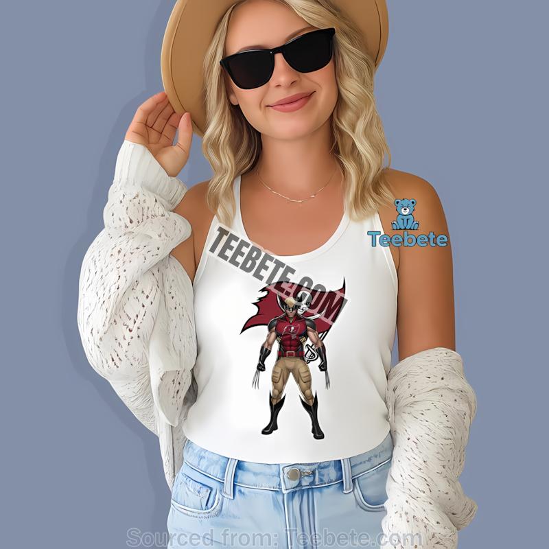 Marvel Tampa Bay Buccaneers Wolverine Tanktop Marvel Tampa Bay Buccaneers Wolverine Tanktop