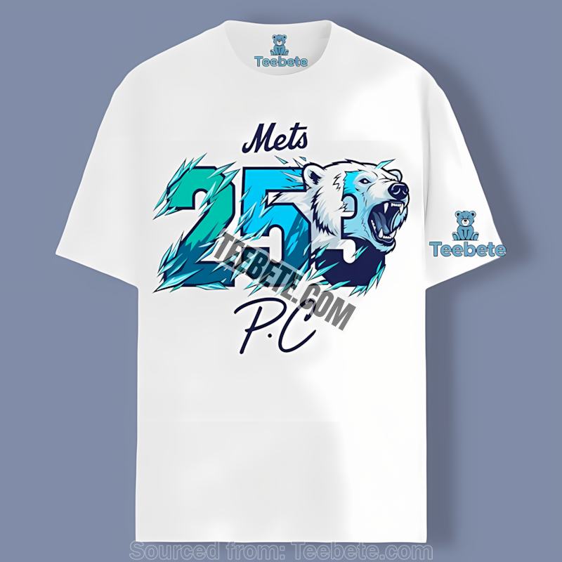 Mets 253 Polar Bear Signature Baseball Shirt