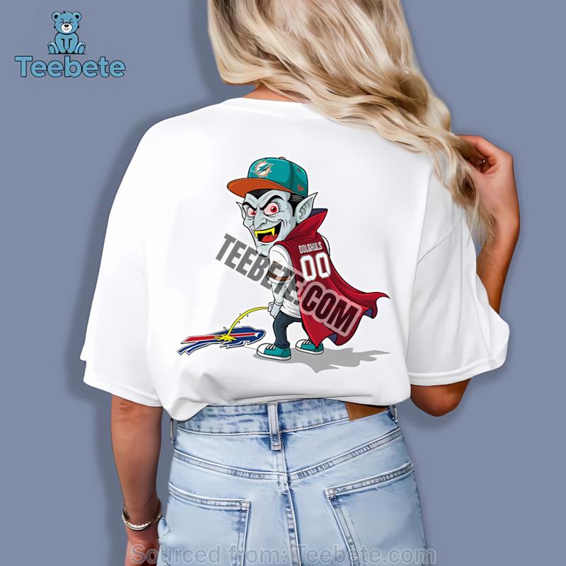 Miami Dolphins Halloween Pennywise Buffalo Bills Rivalry Shirt