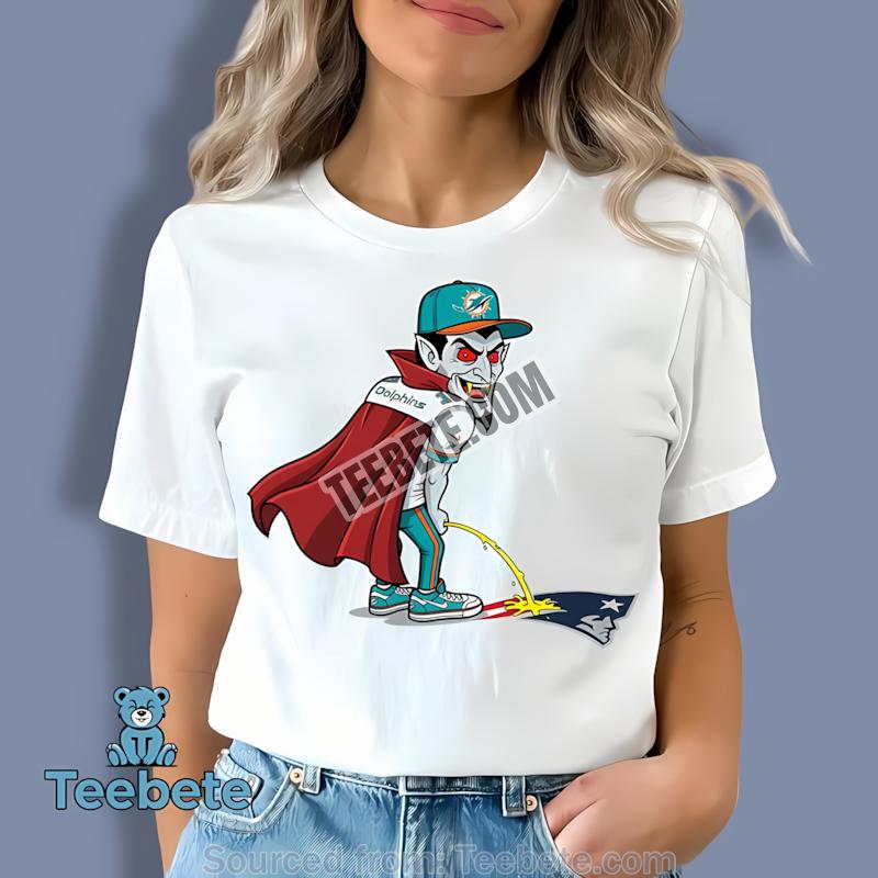 Miami Dolphins Dracula Patriots Rivalry Shirt