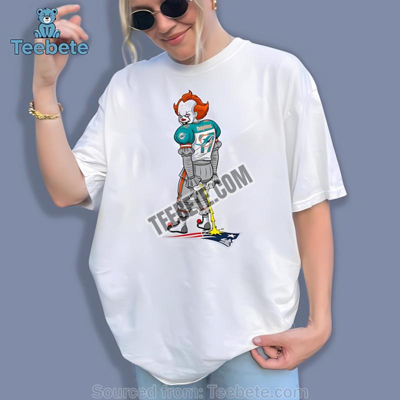 Miami Dolphins Halloween Pennywise Patriots Rivalry Shirt