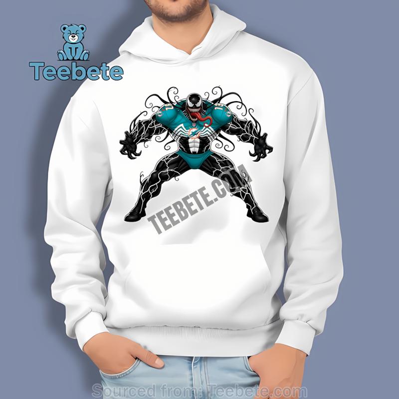 Miami Dolphins Halloween Venom Hoodie Miami Dolphins Halloween Venom Hoodie