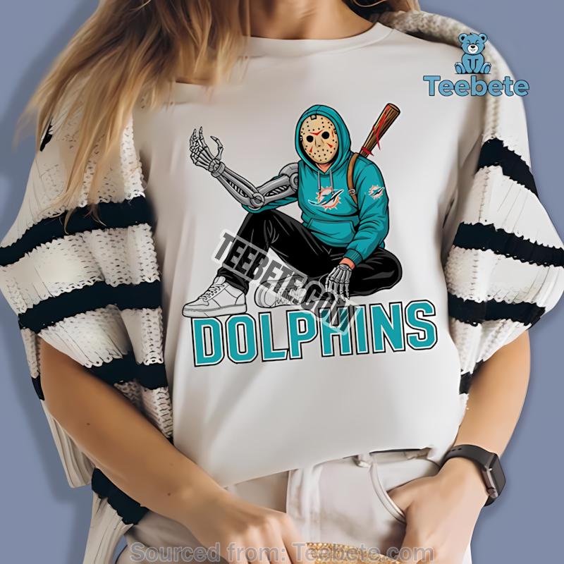 Miami Dolphins Jason Voorhees Victory Halloween Shirt