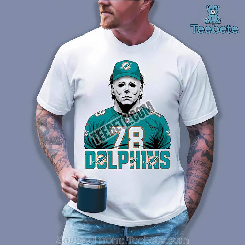 Miami Dolphins Michael Myers Spooky Shirt