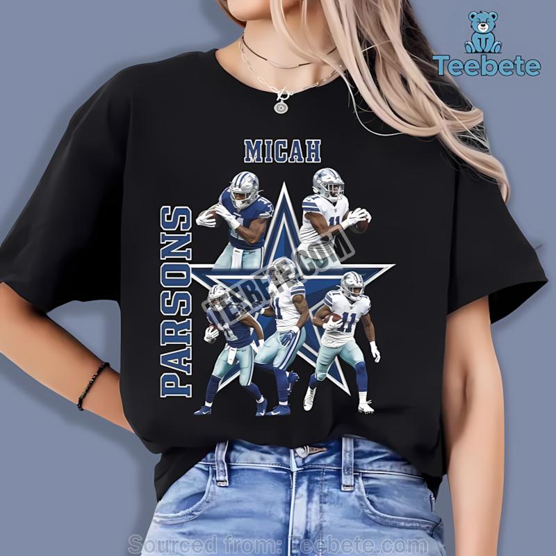 Micah Parsons Dallas Cowboys Defensive Highlights Poster Shirt