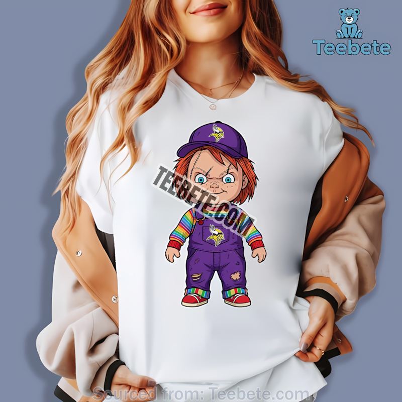 Minnesota Vikings Chucky Killer Halloween Horror Shirt