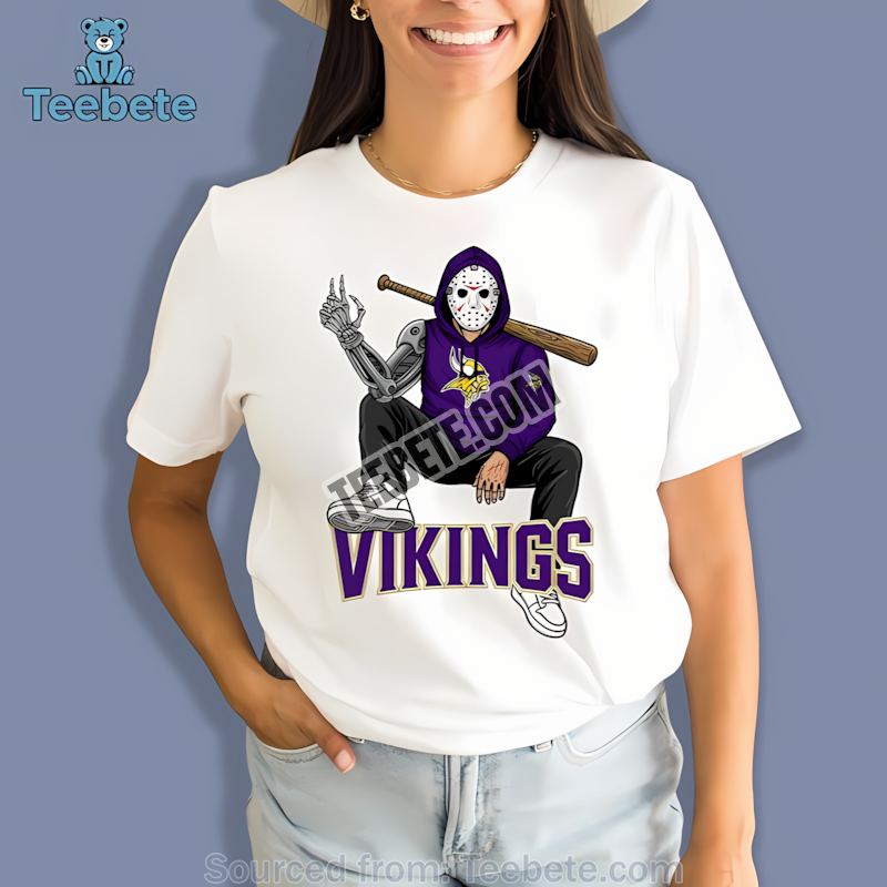 Minnesota Vikings Jason Voorhees Street Halloween Shirt