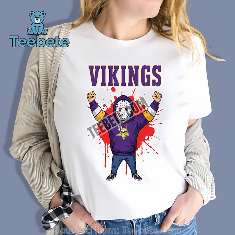 Minnesota Vikings Jason Voorhees Victory Halloween Shirt