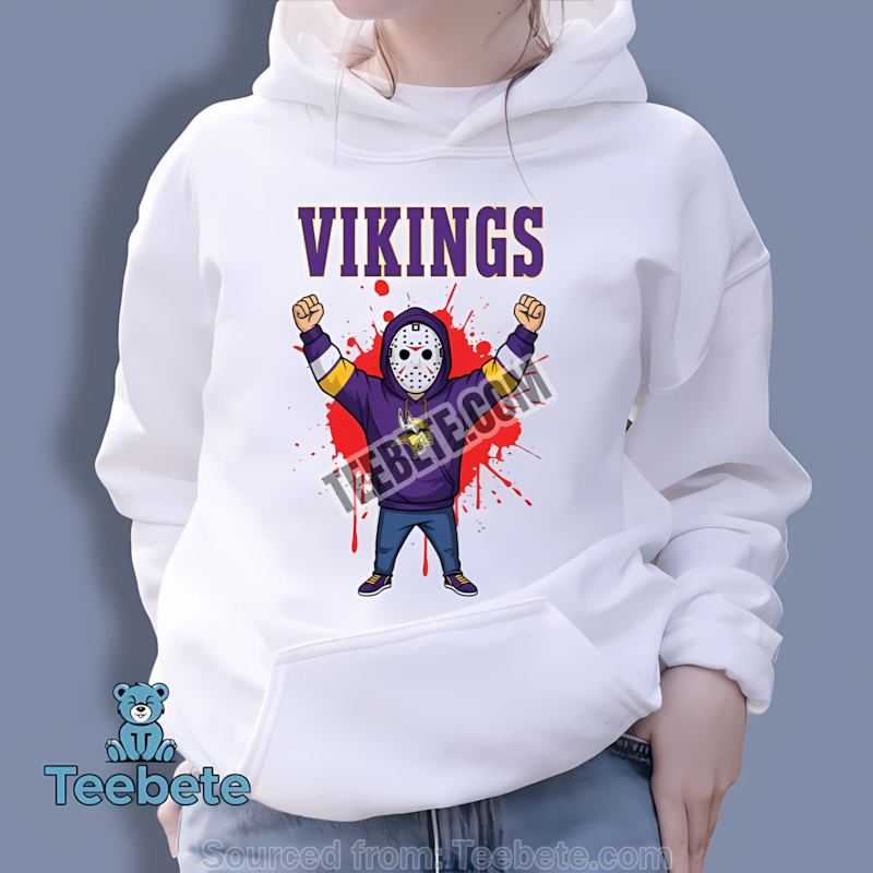 Minnesota Vikings Jason Voorhees Victory Halloween Hoodie Minnesota Vikings Jason Voorhees Victory Halloween Hoodie