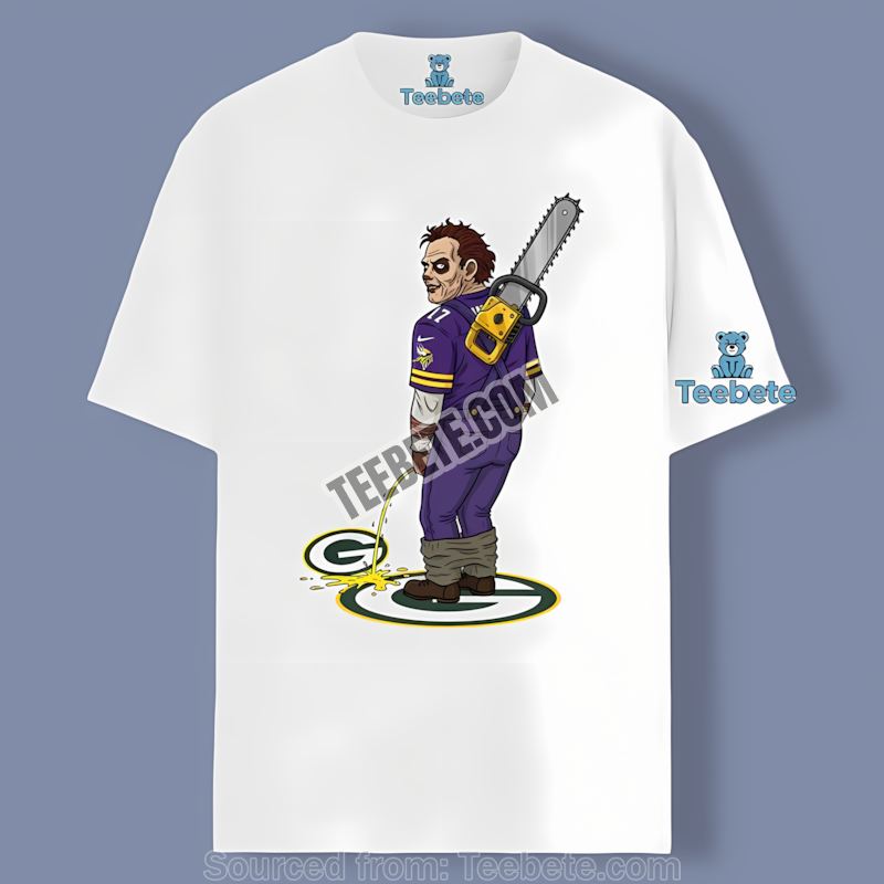 Minnesota Vikings Leatherface Packers Rivalry Shirt
