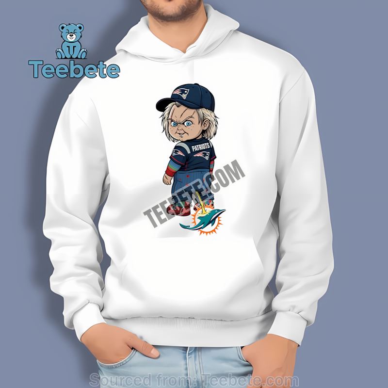 New England Patriots Chucky Miami Dolphins Rivalry Hoodie New England Patriots Chucky Miami Dolphins Rivalry Hoodie