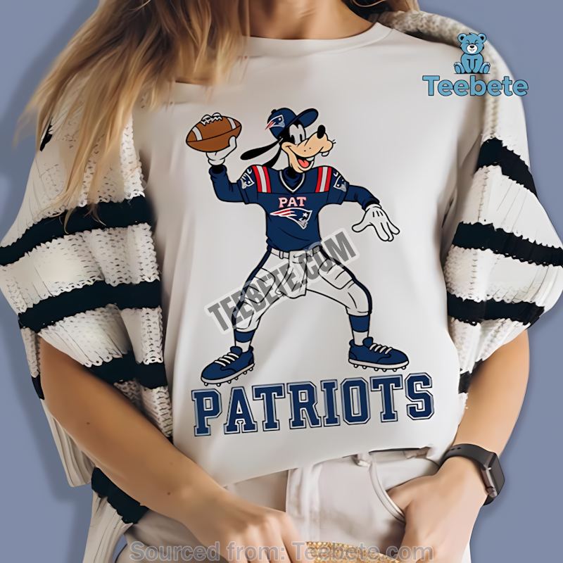New England Patriots Goofy Football Quarterback Shirt