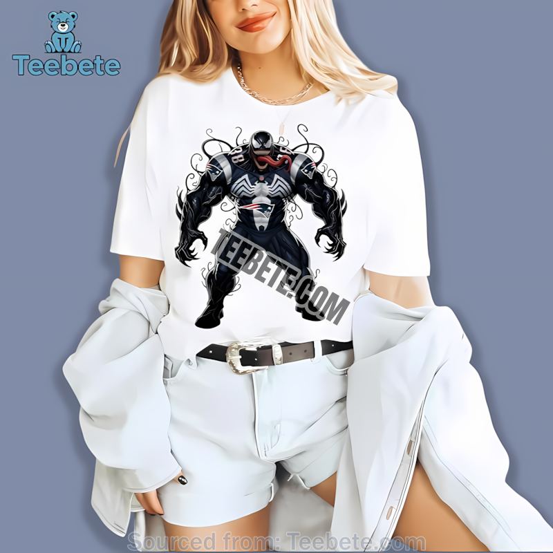 New England Patriots Halloween Venom Symbiote Shirt