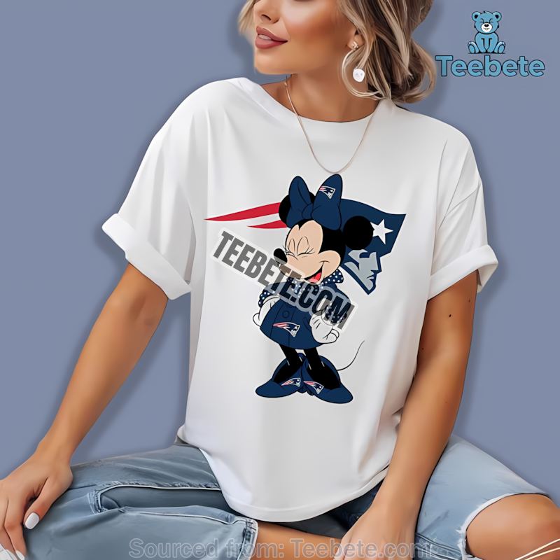 New England Patriots Minnie Mouse Football Fan Shirt