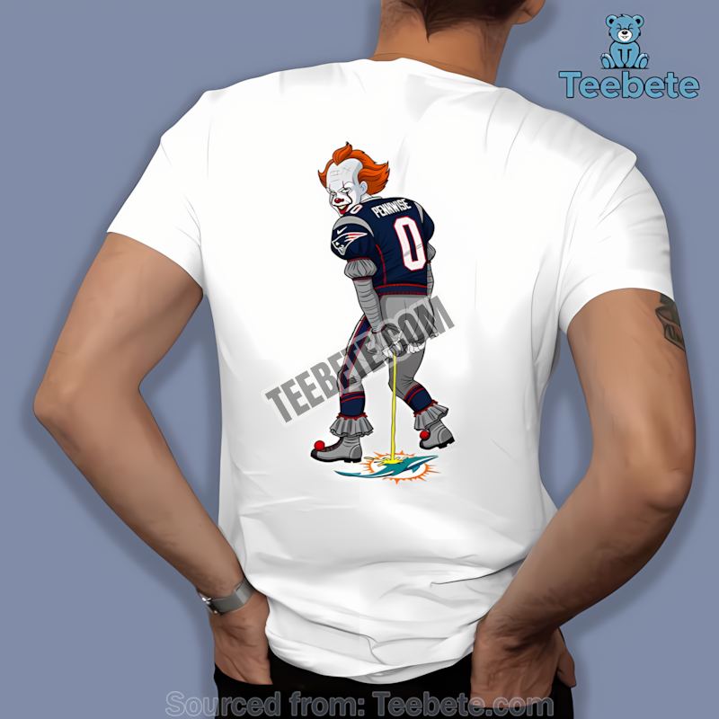 New England Patriots Pennywise Halloween Miami Dolphins Rivalry Shirt
