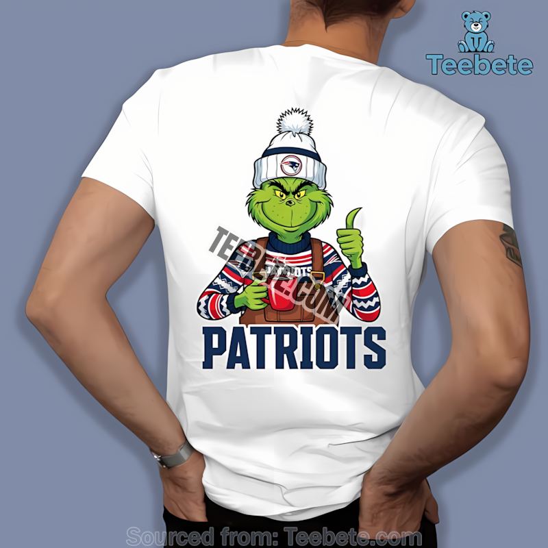 New England Patriots The Grinch Winter Cocoa Holiday Shirt
