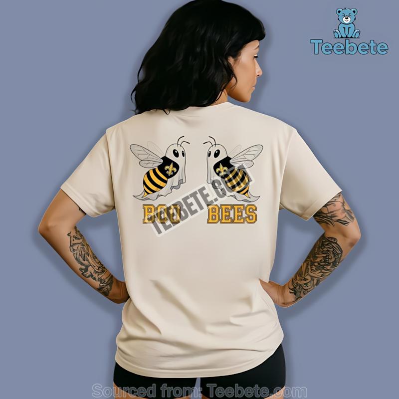 New Orleans Saints Boo Bees Funny Halloween Shirt