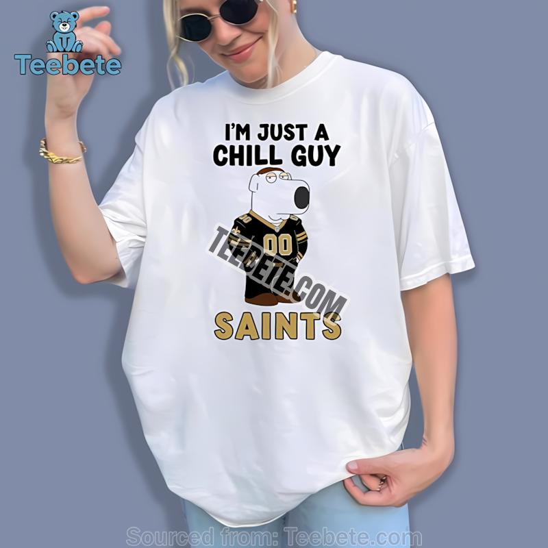 New Orleans Saints Brian Griffin Family Guy Chill Shirt