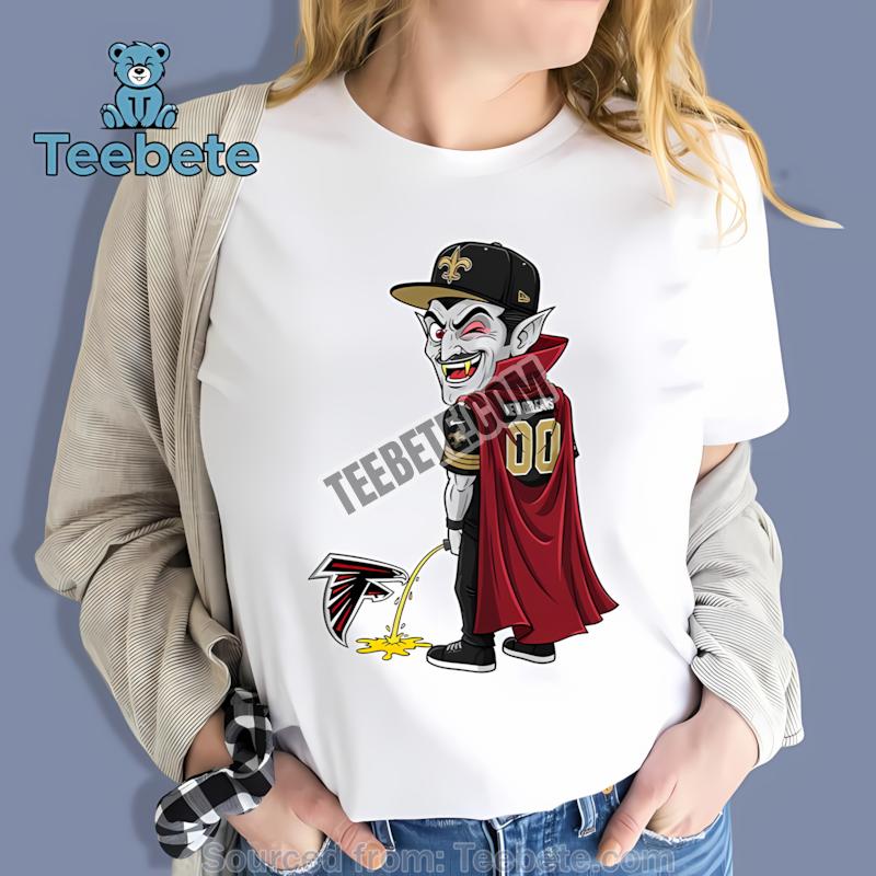 New Orleans Saints Dracula Atlanta Falcons Rivalry Shirt