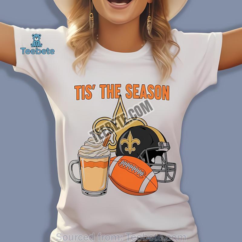 New Orleans Saints Pumpkin Spice Fall Football Shirt