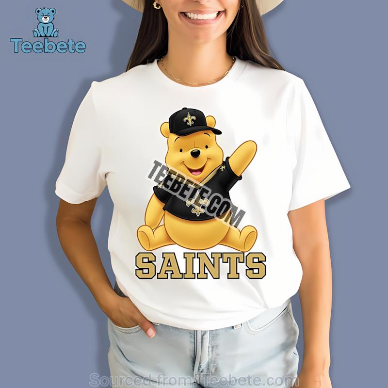 New Orleans Saints Winnie The Pooh Football Spirit Shirt