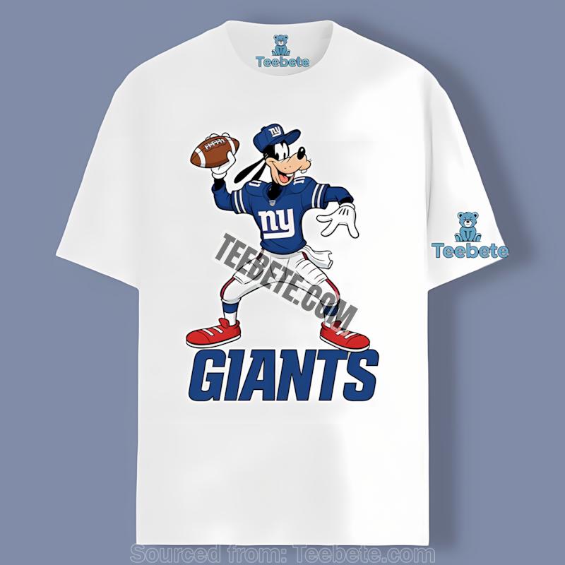 New York Giants Goofy Football Quarterback Shirt