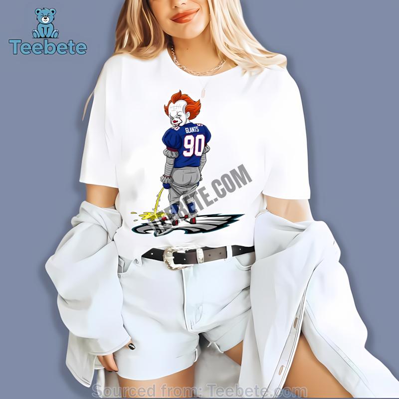 New York Giants Halloween Pennywise Eagles Rivalry Shirt