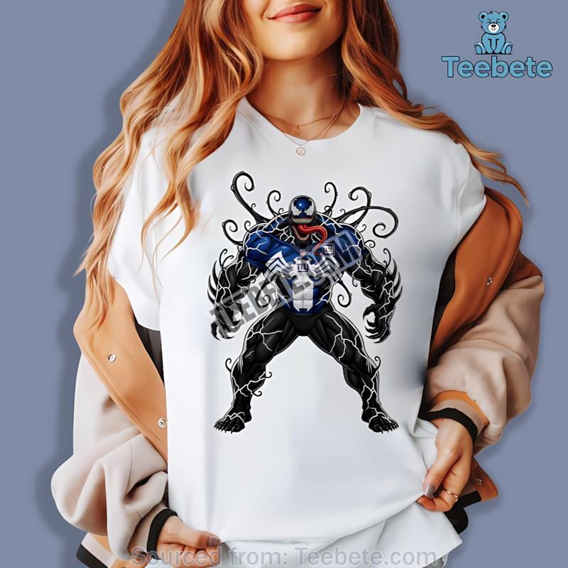 New York Giants Halloween Venom Character Shirt