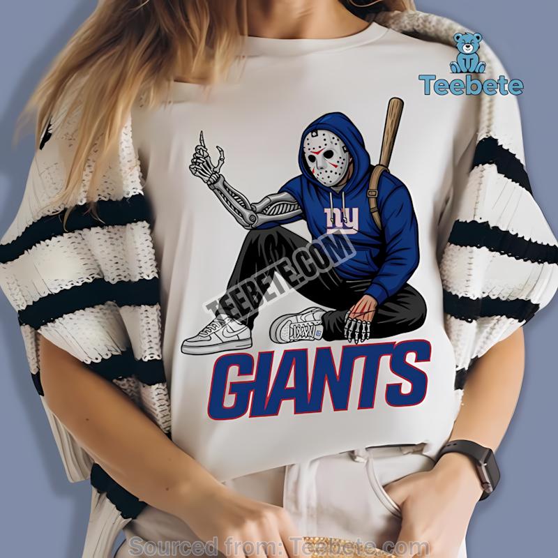 New York Giants Jason Voorhees Street Halloween Shirt