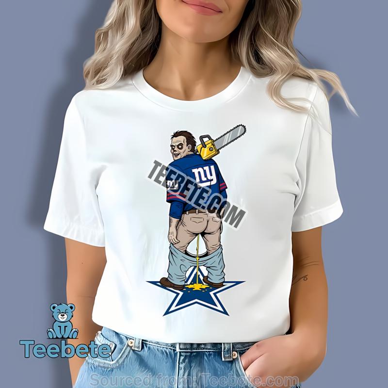 New York Giants Leatherface Dallas Cowboys Rivalry Shirt