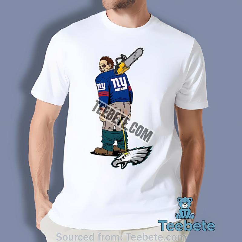 New York Giants Leatherface Eagles Rivalry Shirt