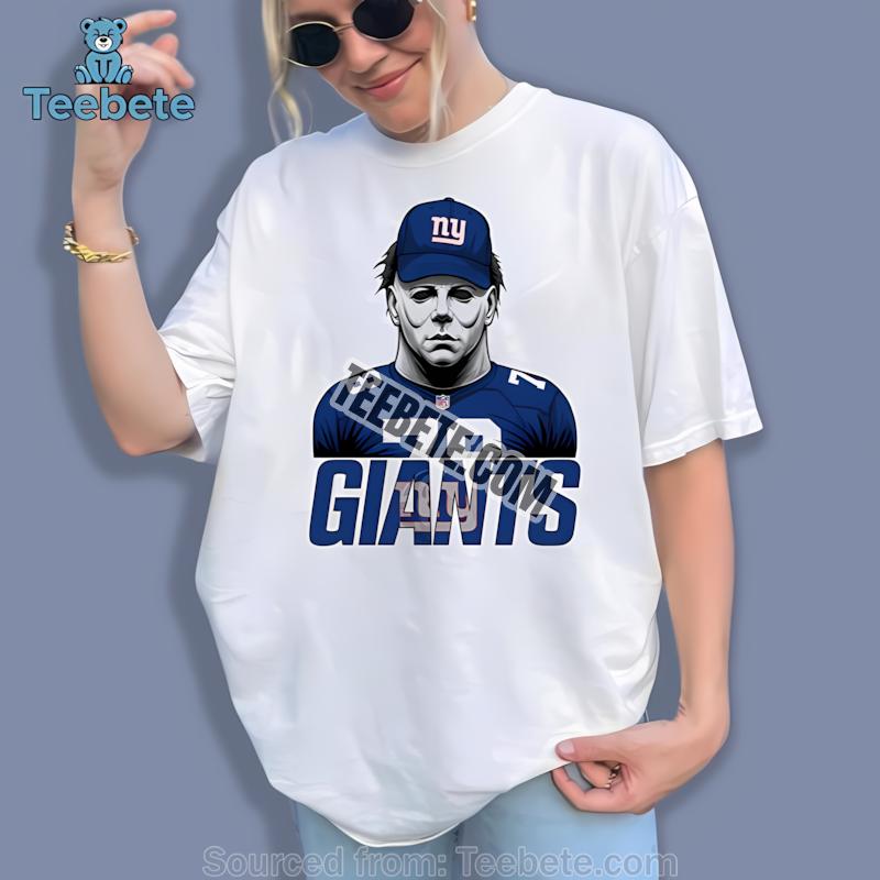 New York Giants Michael Myers Spooky Halloween Shirt