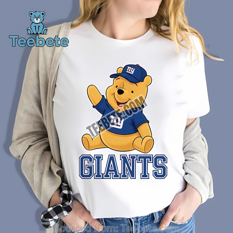 New York Giants Winnie The Pooh Football Spirit Shirt